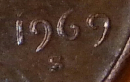 1969-S-Penny-Error/Dd